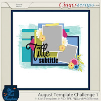 Template : August Template Challenge 1 by Miss Fish Templates