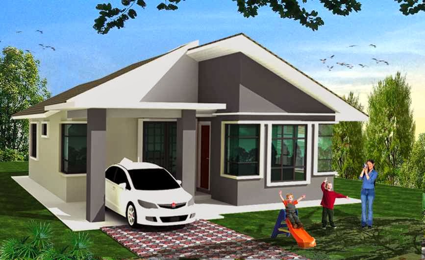  Bumbung Rumah  Modern Paling Up To Date 2014