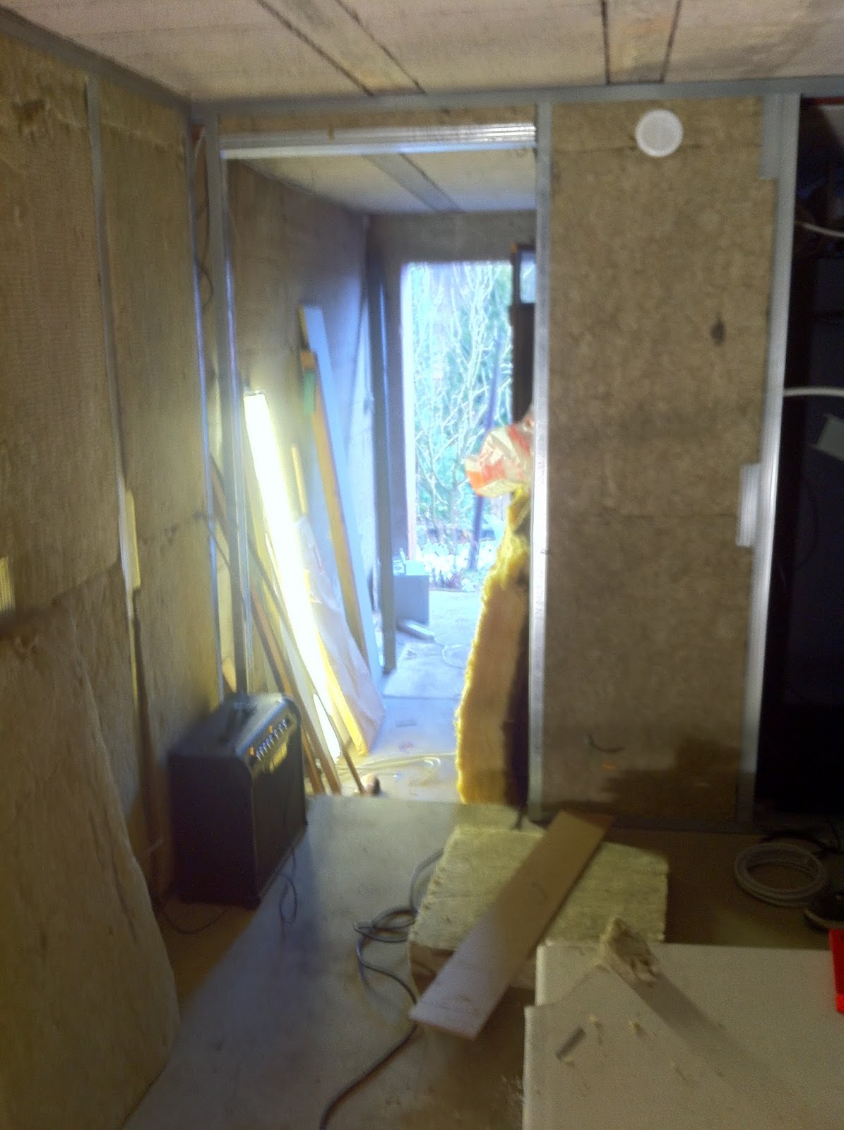 Studioraum im Keller (Raum im Raum) : 12/18/12