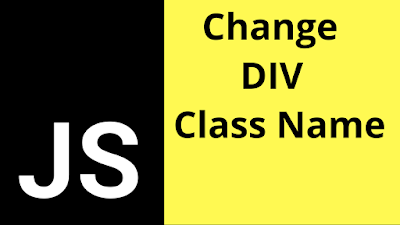 change classname using javascript