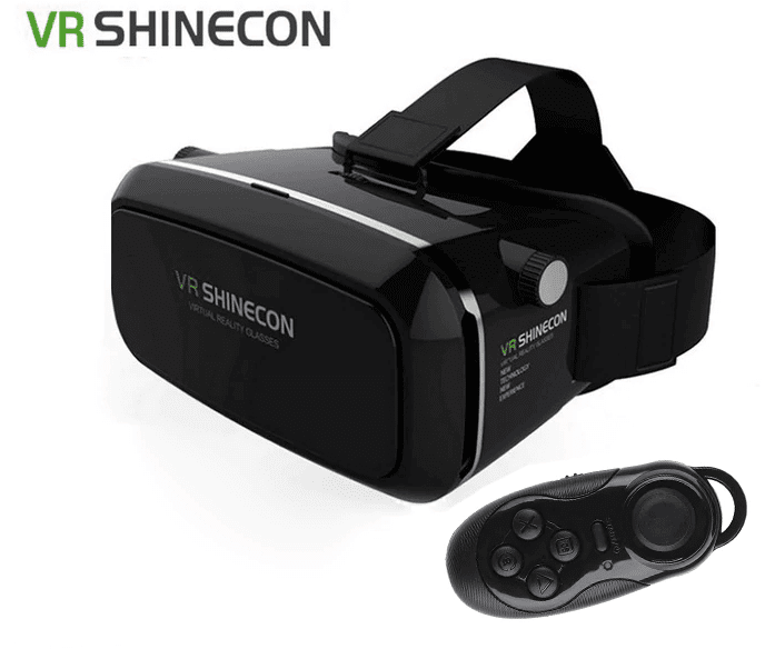 فتح علبة ومراجعة نظارات الواقع SHINECON 3D Glasses