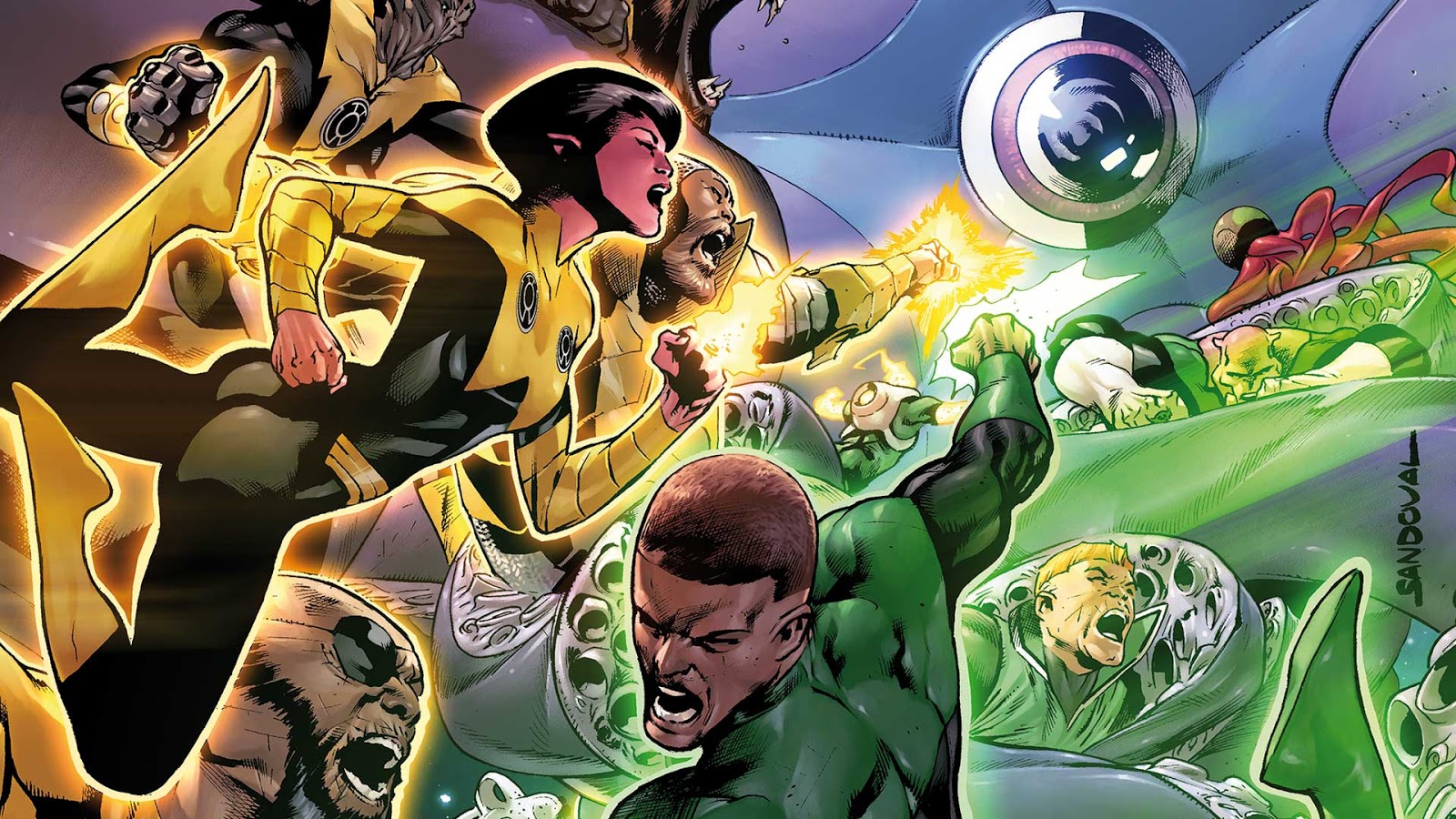 Sinestro Creates Ring Sinestro Creates Ring