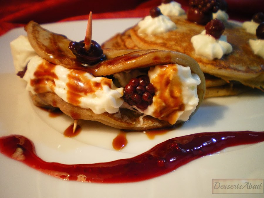 Frisuelos de plátano y leche de soja