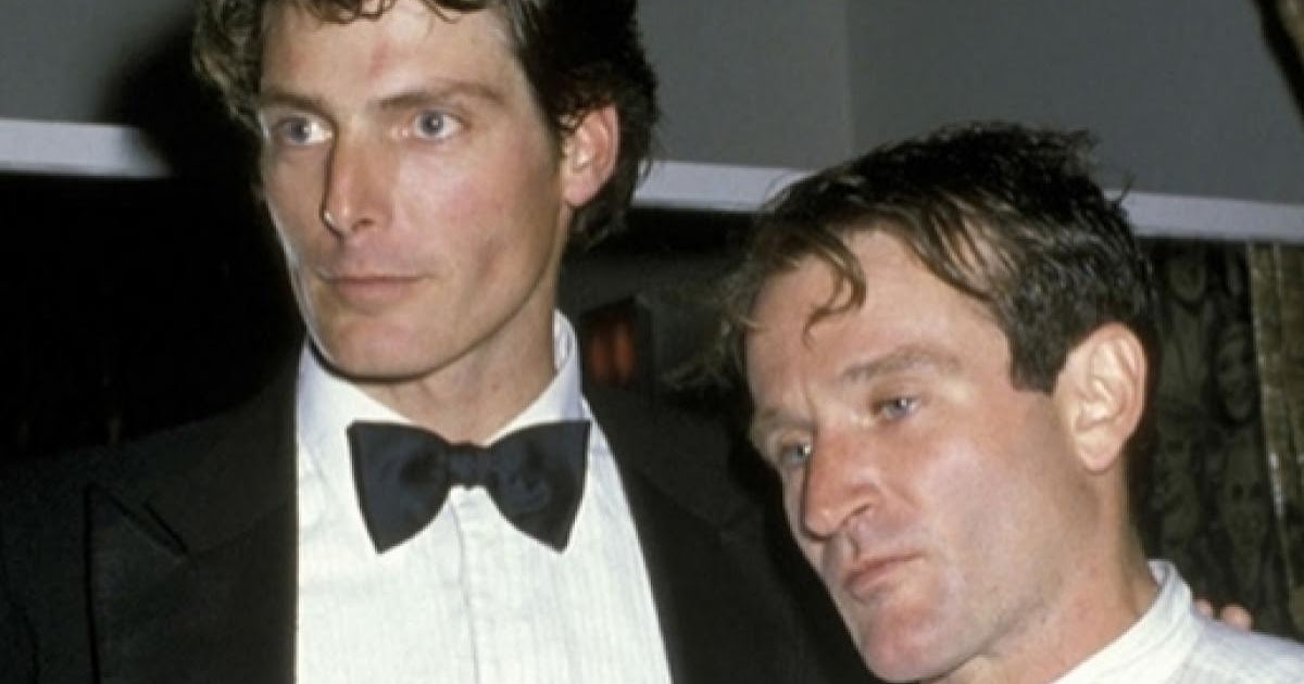 A bonita amizade entre Christopher Reeve e Robin Williams Memórias Cinematográficas