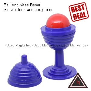 Jual alat sulap ball and vase besar Jual alat sulap ball and vase besar