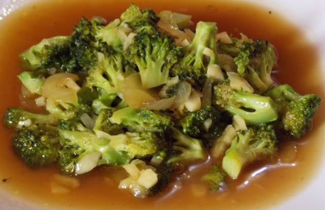 resep brokoli saus tiram