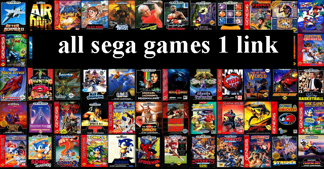 all sega games