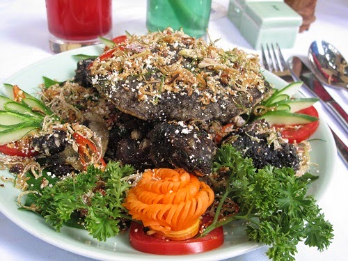 Steamed Soft-shell Turtle with Ginger (Ba Ba Hấp Gừng)