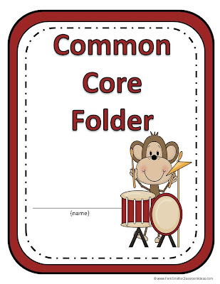 Fern Smith's Classroom Ideas Rock Star Monkey Themed Daily Work Folder Covers for Elementary Teachers at TeacherspayTeachers.