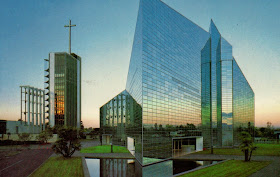 catedral de cristal em Los Angeles