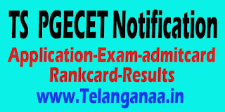 Telangana TS PGECET 2016 Notification-Application-Exam Date-Admit Card-Result Telangana TS PGECET 2016 Notification-Application-Exam Date-Admit Card-Result