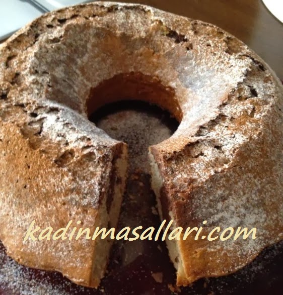 Kakaolu Sade Kek (İki Renkli)Kadın Masalları