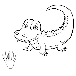 Cute Crocodile Coloring Pages For Kids Images Cute Crocodile Coloring Pages For Kids Images
