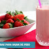 BATIDO DE FRESAS PARA BAJAR DE PESO