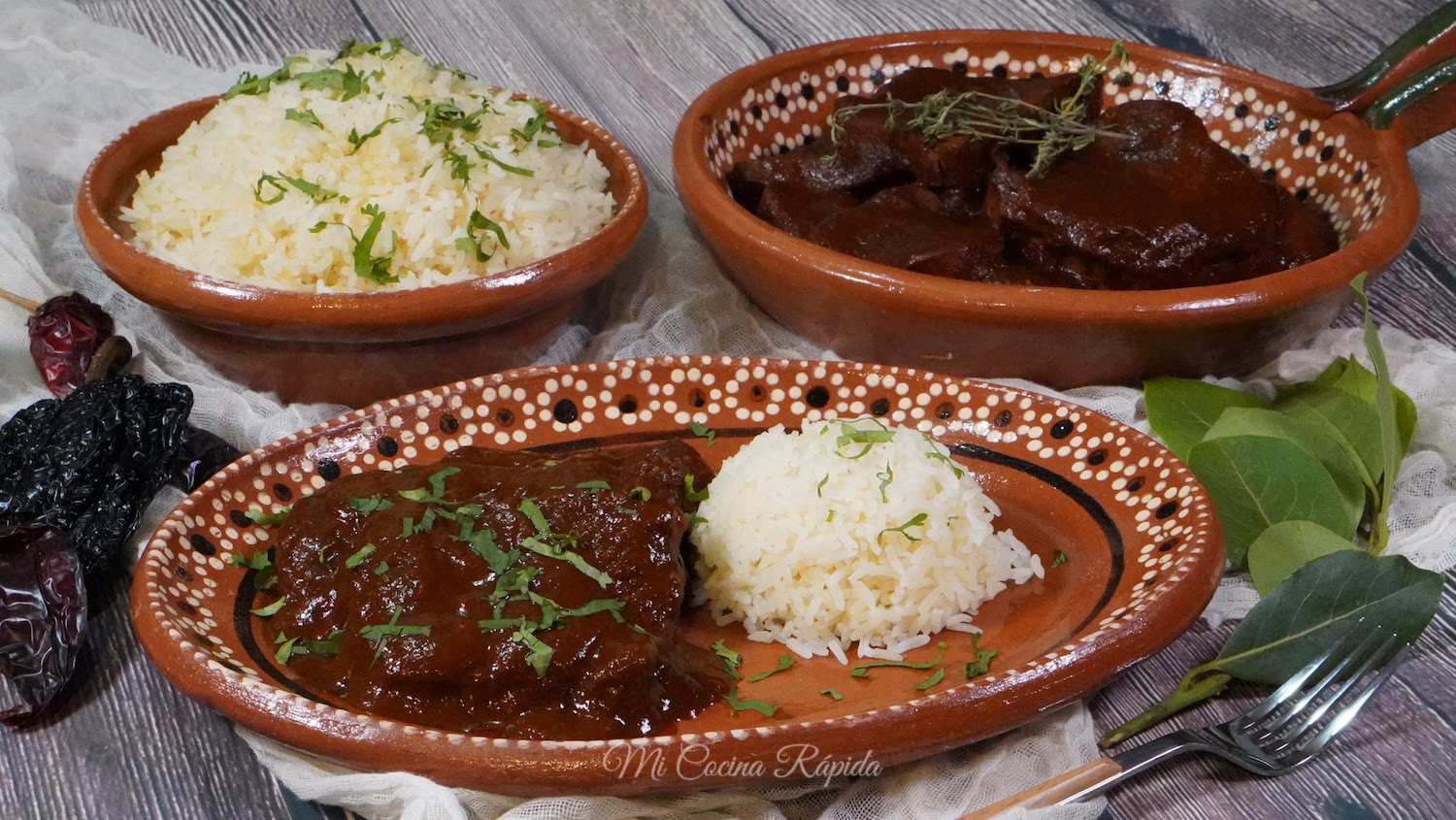 Lengua de Res en Salsa de Chile Guajillo y Ancho Mi Cocina Rápida