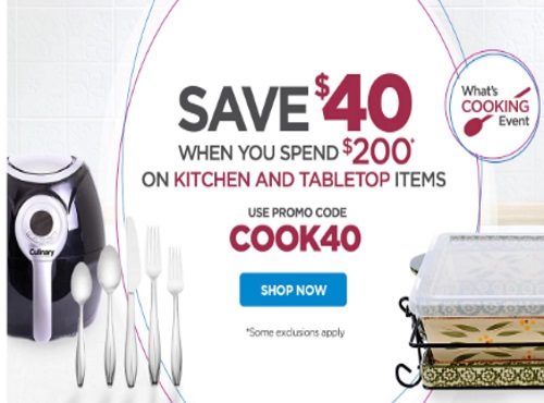 The Shopping Channel Save $40 Off Kitchen And Tabletop Items