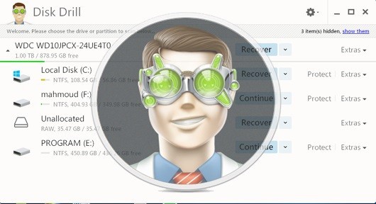 برنامج استعادة الملفات المحذوفة disk dril برنامج استعادة الملفات المحذوفة disk dril