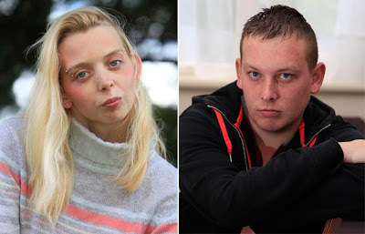 Richard Finlayson, 21, and younger sister Kirsty, 18 