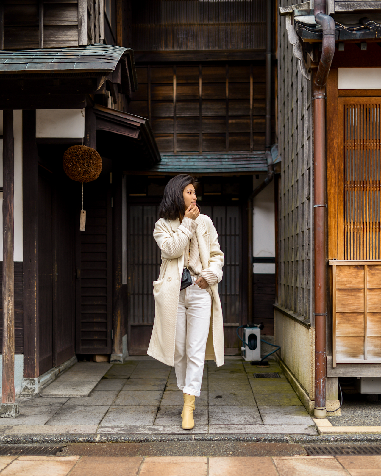 Dress for Kanazawa, Japan Travel Outfit Ideas, Kanazawa trip from Tokyo, must-visit cities in Japan, Nishi Chaya District, photogenic and charming towns in Japan - FOREVERVANNY