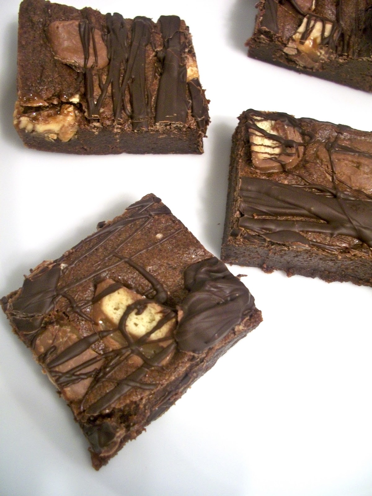 Brooke Bakes Chocolate Bar Brownies