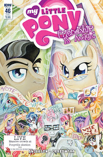 MLP IDW Friendship is Magic #46 Comic Subscription Cover by Sara Richard