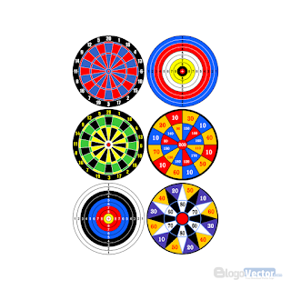 Dartboard Logo vector (.cdr)