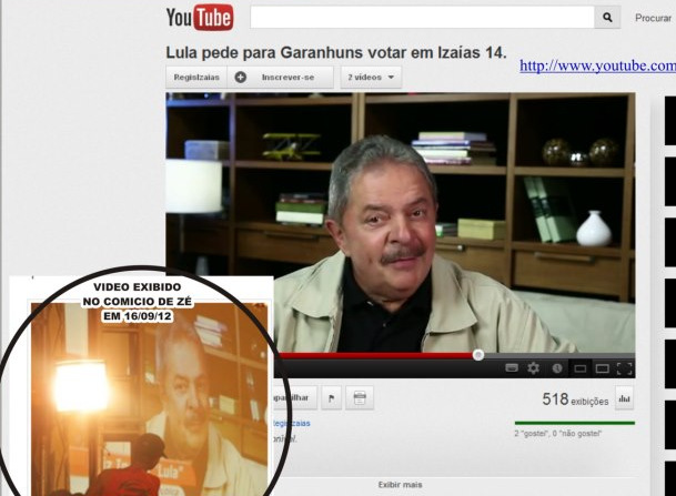 Vídeo com Lula exibido no comício de Zé Augusto é uma farsa?