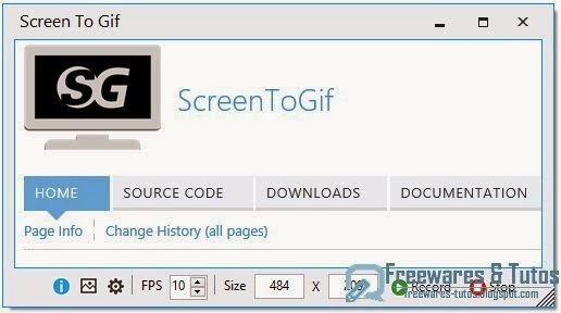 ScreenToGif : un logiciel portable pour enregistrer votre écran au format GIF animé