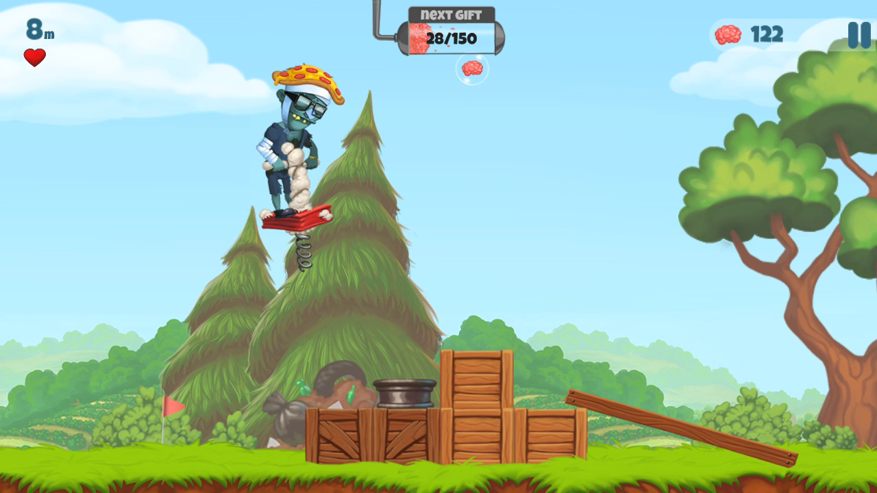 Review Zombie Pogo Melompat Demi Otak ! Seputar Dunia Game