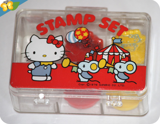 stamp set vintage Hello Kitty
