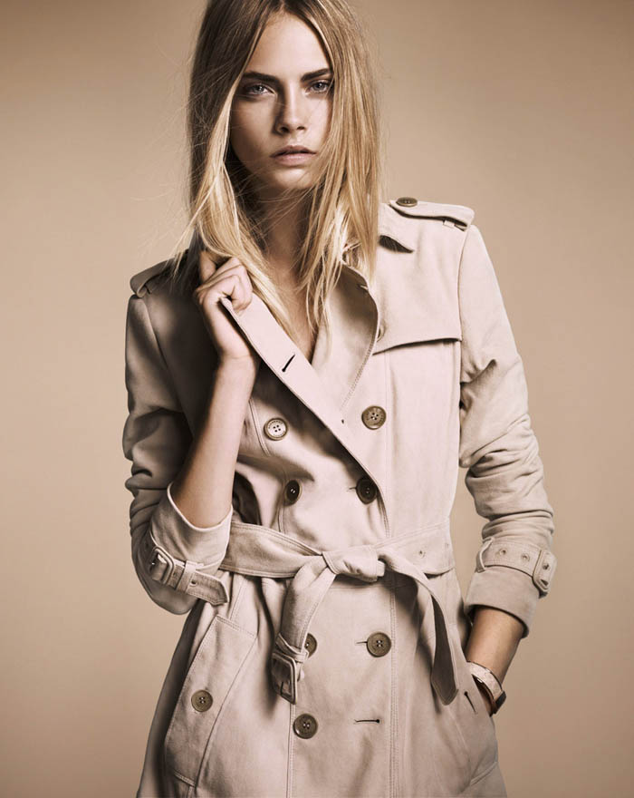 Burberry “Nude” Fall 2011 Collection: Cara Delevingne - Louise Fashion