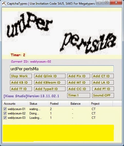 Free Captcha Data Entry Work: CaptchaTypers Software