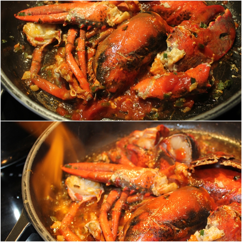 Mi puchero Garbanzos con bogavante o la fuerza de la tierra y el sabor