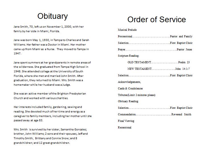 funeral home assignments