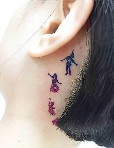 Tatuagens de desenhos animados Tatuagens de desenhos animados