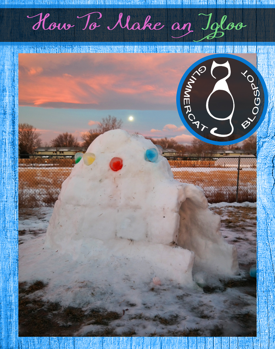 Glimmercat Education: I is for Igloo