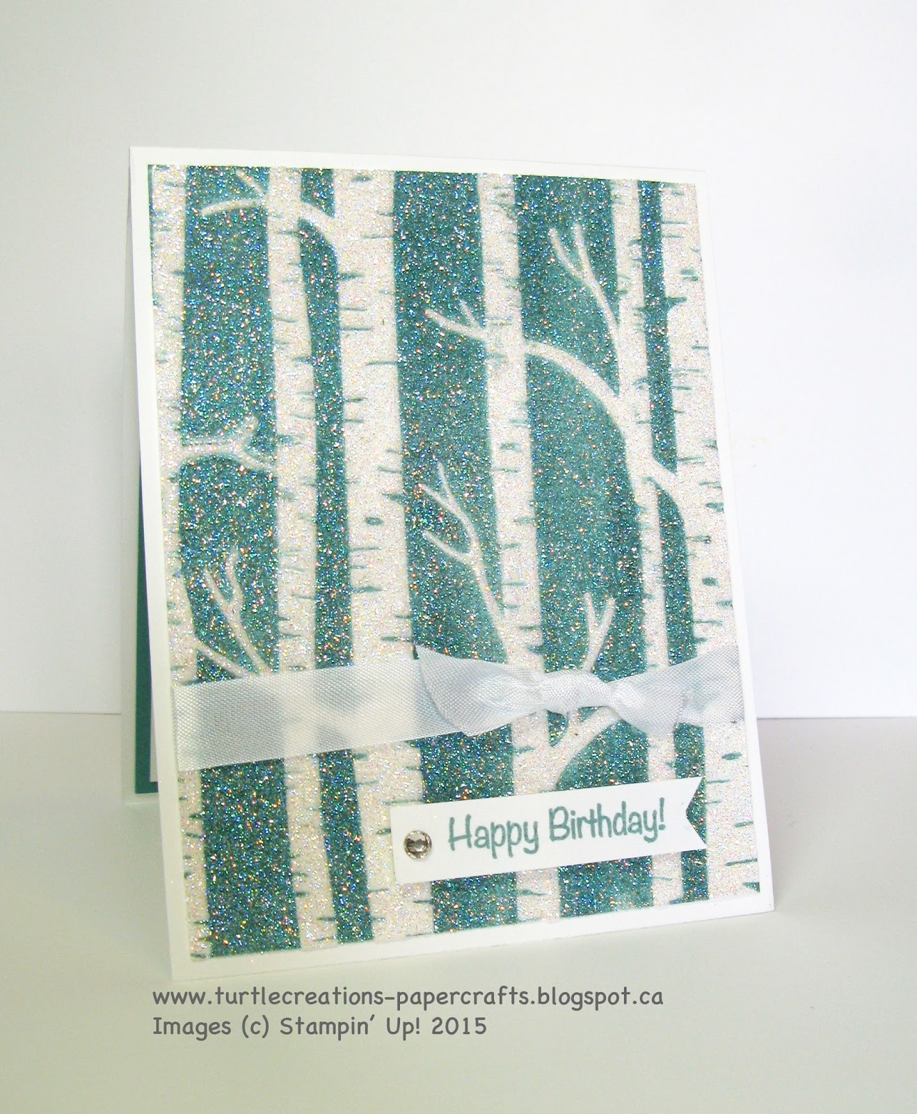 Turtle Creations Woodland Embossing Folder Stampin' Up!