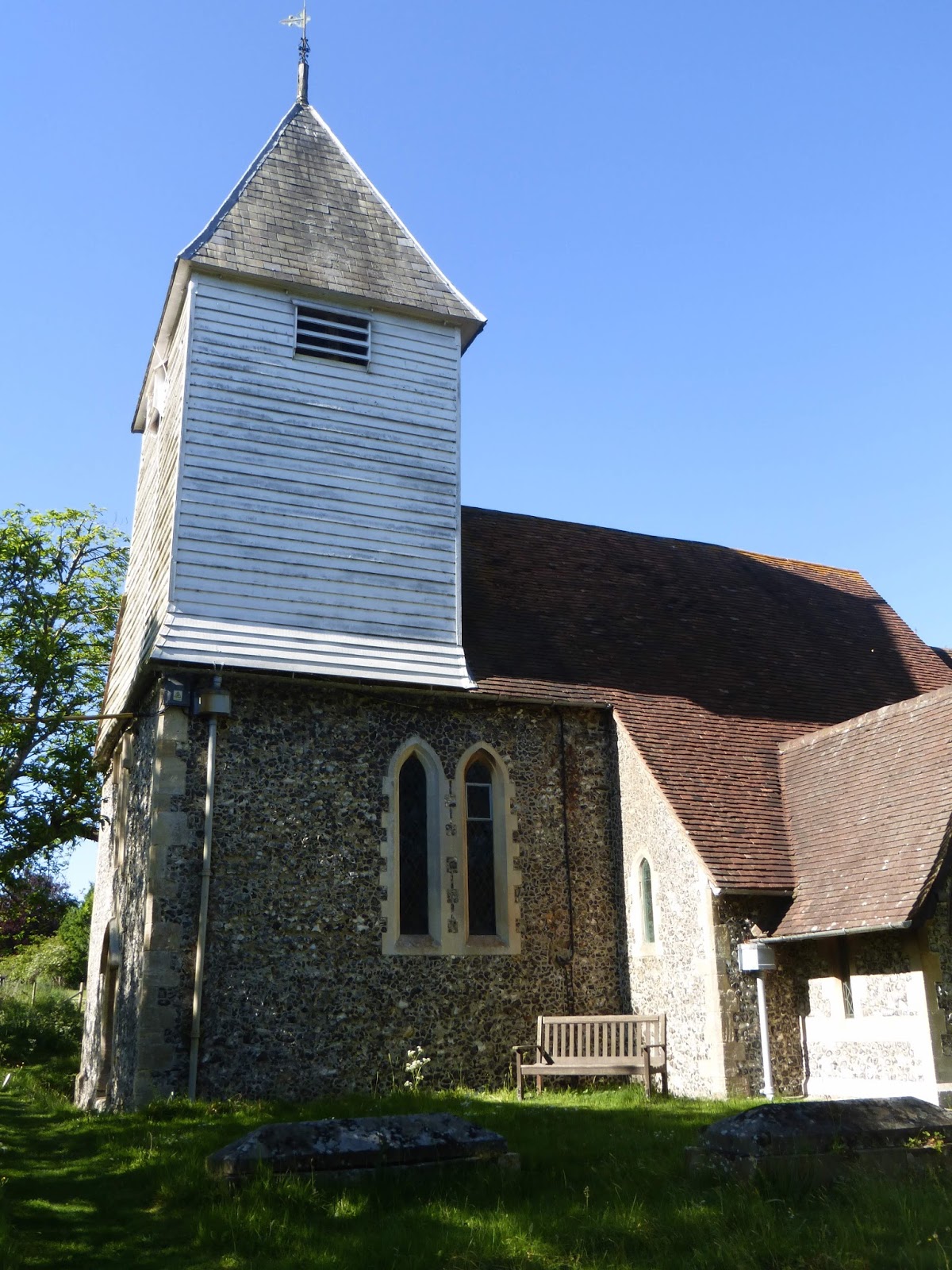 Icknield Indagations For once, clear, not stained glass, at Stanford