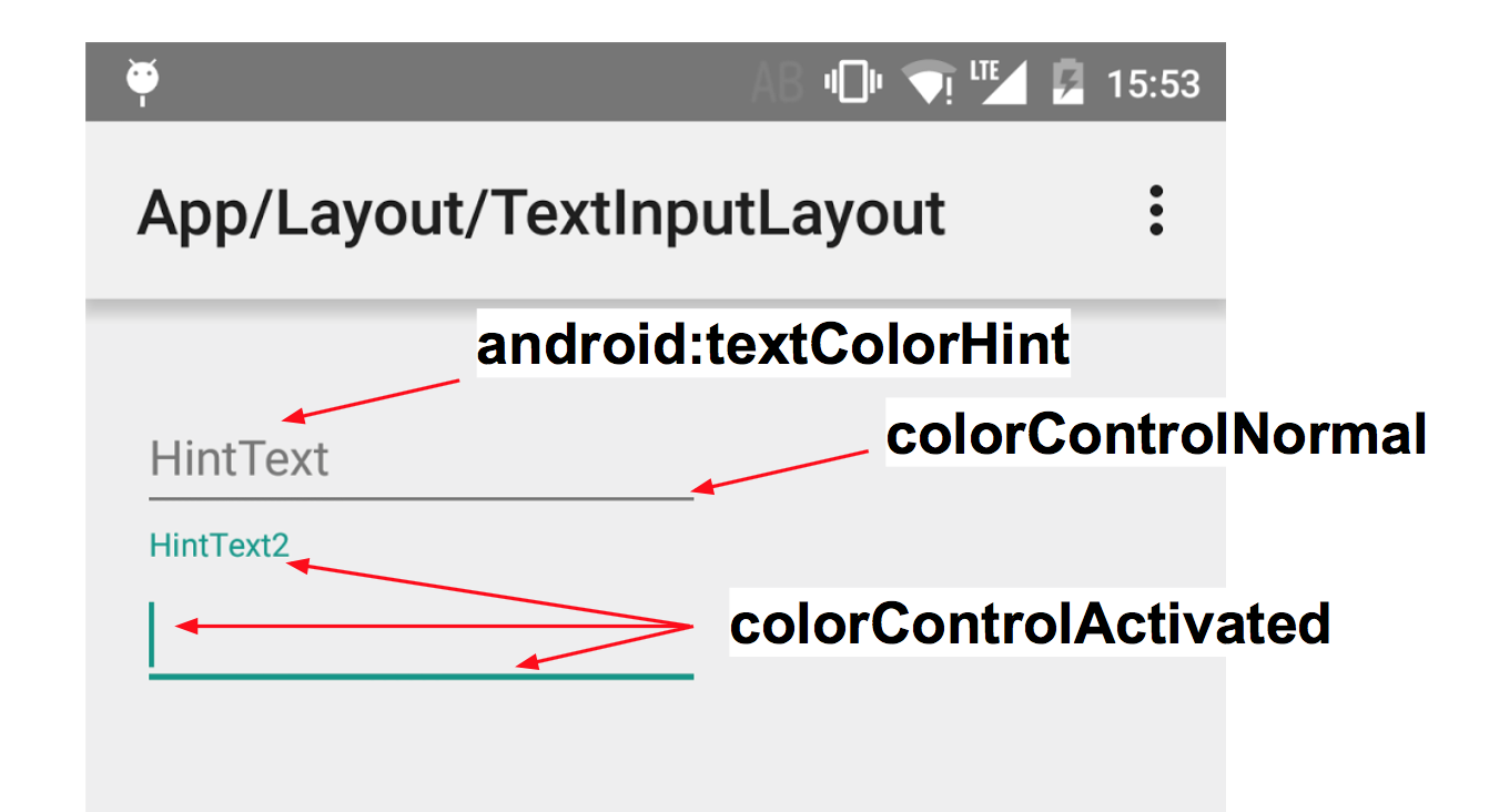 クリアボタン付きのandroidjava Android Support Design Widget Textinputlayout