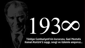 10 Kasım Atatürk'ü Anma Sözleri Resimli