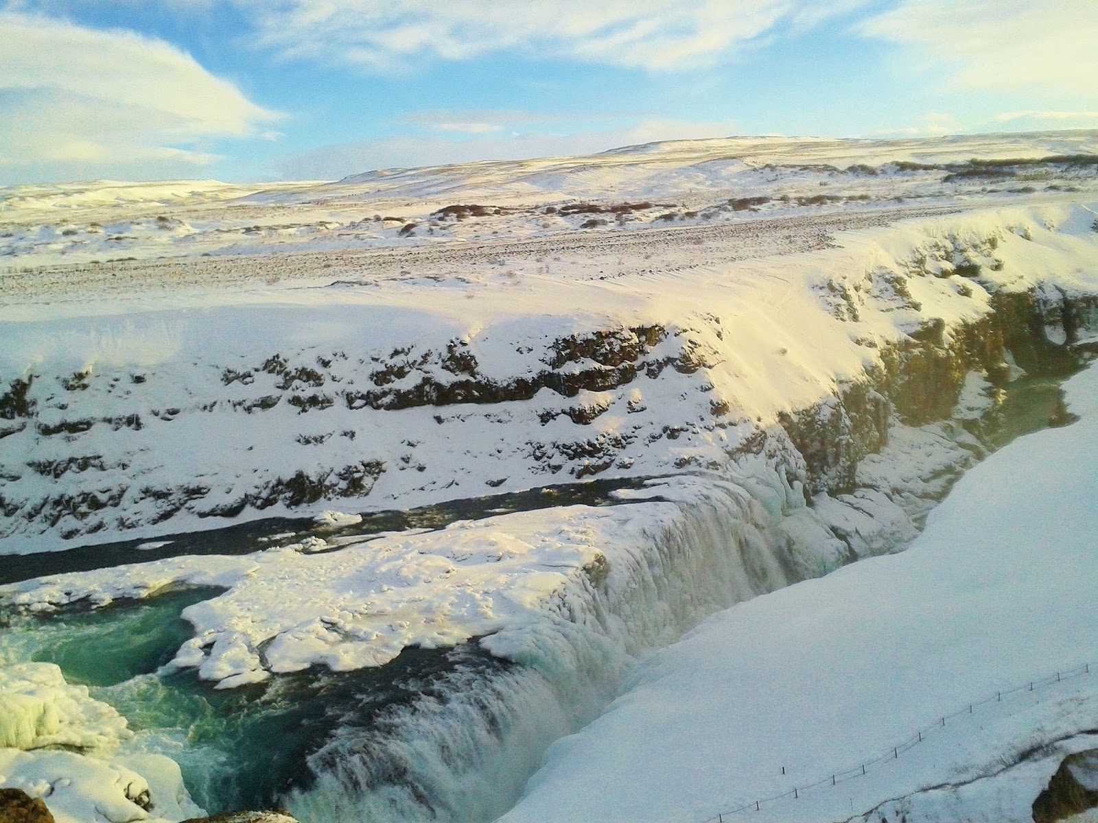 Iceland - Gullfoss Waterfall
