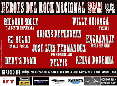 HEROES DEL ROCK NACIONAL.