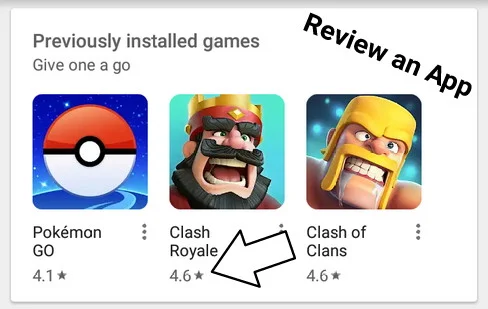 How to Review and Rate an app on the Google Play Store