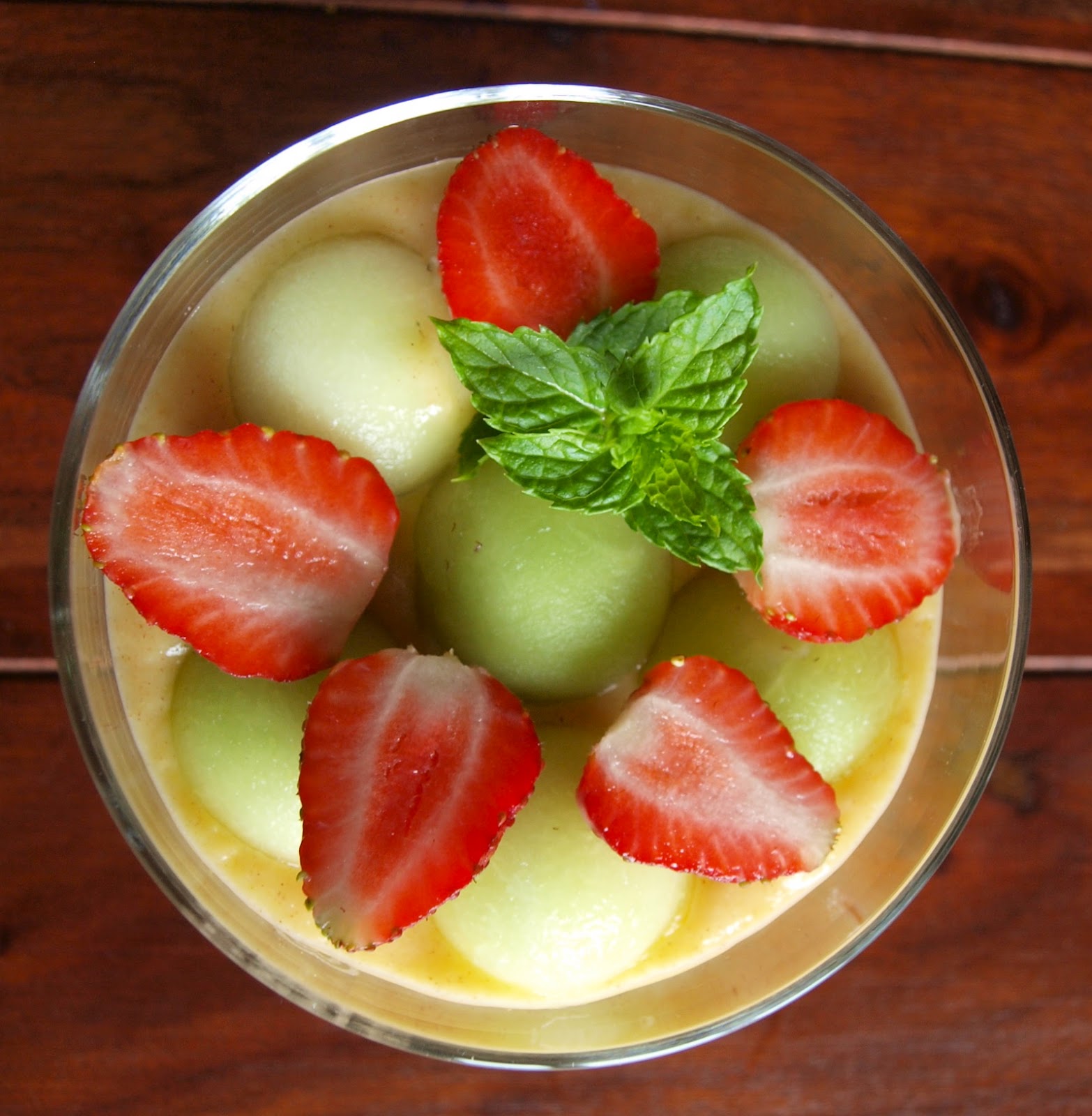 Pani BoGary Letni deser z mango i melona