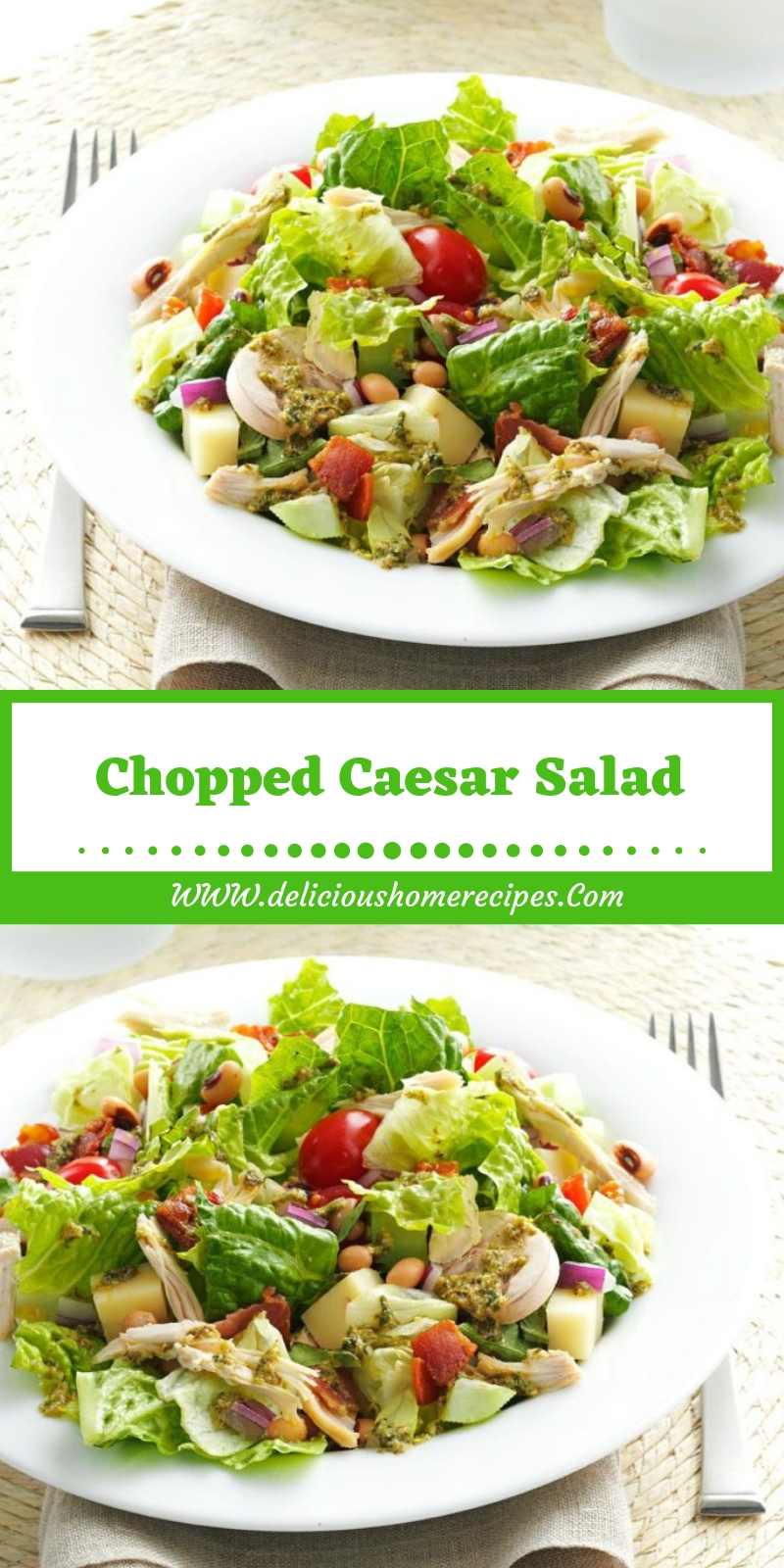 Chopped Caesar Salad Chopped Caesar Salad