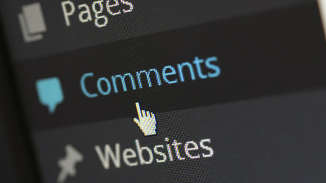 Get visitors through comments on other blogs 