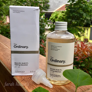 glycolic acid toning