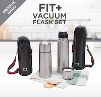 Dusdusan Fit + Vacuum Flask Set ANDHIMIND