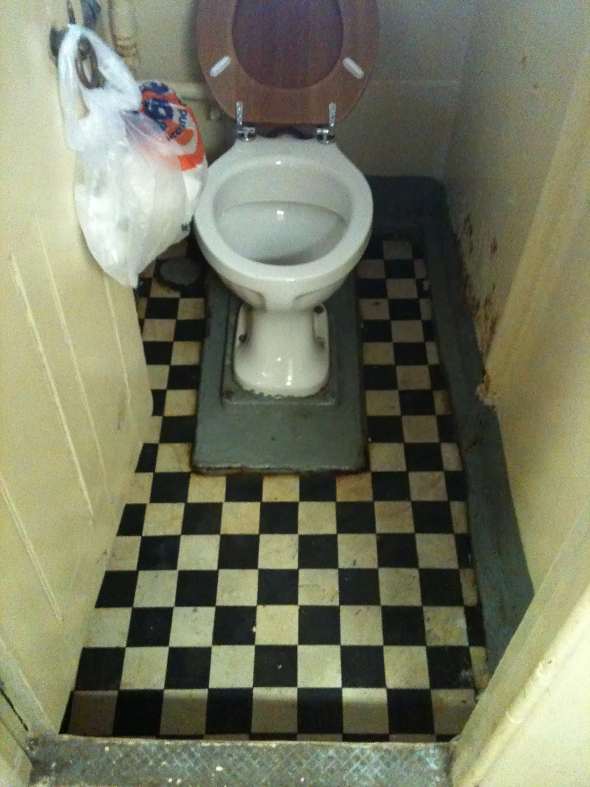 Lightship Toilet floor vs jackhammer