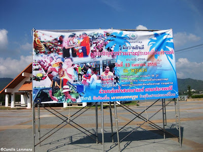 Songkran preparations Koh Samui 2013